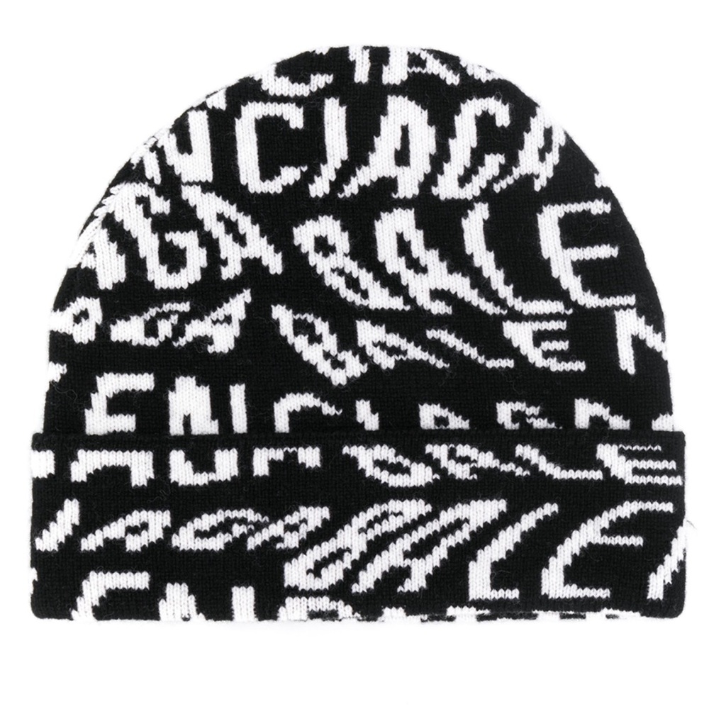 🖤Balenciaga🖤Wool Knit Logo Beanie